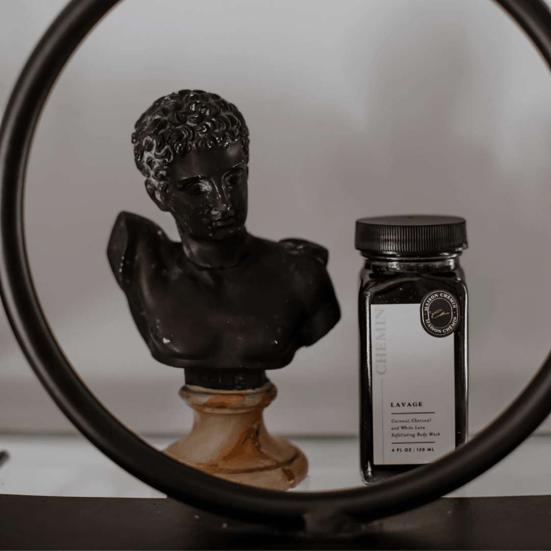 LAVAGE- CHARCOAL & WHITE LAVA SCRUB - L'Artisan Muse